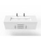 Castello Usa Nile 60" Wall Mounted White Vanity With White Top And Brushed Nickel Handles CB-MC-60W-BN-2053-WH - alternate 3